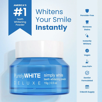 Brightora™ Whitening Tooth Powder